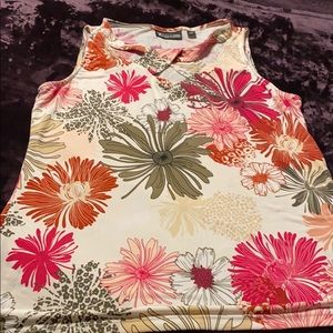 Floral print blouse